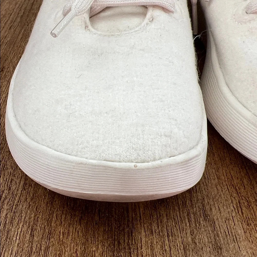 Allbirds Women's Wool Runner Go Cream Sneakers Size 10 - Picture 9 of 14